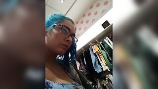 Trying on Outfits @ the Underwear Store!