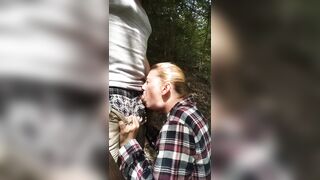 Amature Blonde milf Face Plowed outdoors