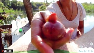 Jerking off to a stranger for cash inside a outdoors