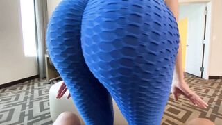 Stacked mom Krissy Lynn Teaches her Step Son a Lesson