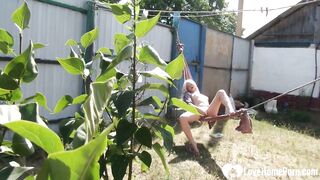 I caught my next door masturbating furiously outdoor