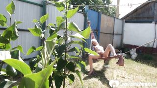 I caught my next door masturbating furiously outdoor