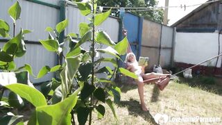 I caught my next door masturbating furiously outdoor