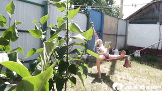 I caught my next door masturbating furiously outdoor