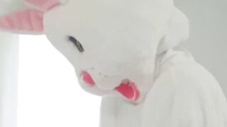 Step Cougar and Daughter Hunt for Easter Bunny Dick and