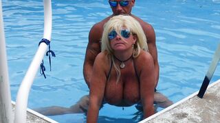 SEXIEST BIKINI PLOWED EVER !!! Breasts Stepmom Fucks Fit Son