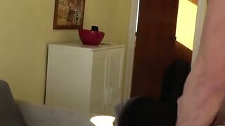 Sexy lingerie UK hottie Bianka Blue fucked rough and hard