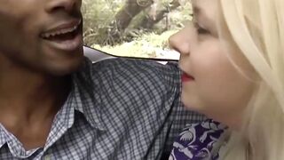 Lacey Starr and young blonde babe interracially 3way fucked