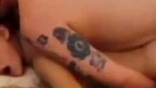 Horny teen pussy drilled reverse cowgirl style after hot BJ