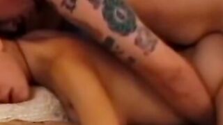 Horny teen pussy drilled reverse cowgirl style after hot BJ