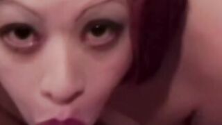 Sexy stockings hottie Kami deepthroats cock before hot fuck