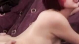 Sexy stockings hottie Kami deepthroats cock before hot fuck