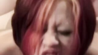 Sexy stockings hottie Kami deepthroats cock before hot fuck