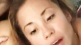 Horny teen Lilly Lovely pussy licked before hot deepthroat