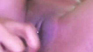 Black Girl Double Penetrates with Fingers on Webcam