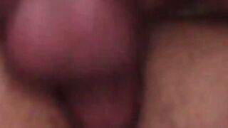 A horny teen gets on fours and sucks cock while being banged