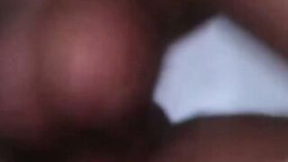 A horny teen gets on fours and sucks cock while being banged
