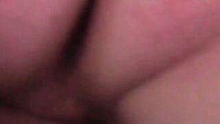 A horny teen gets on fours and sucks cock while being banged