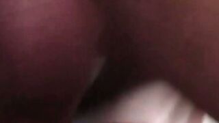 A horny teen gets on fours and sucks cock while being banged