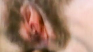 Vintage pornstar Lysa Thatcher gives blowjob in foursome