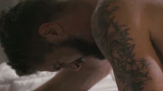 Aubrey Kate fucks horny hunk doggystyle until he cums