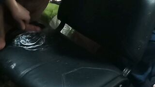 a sperm ejaculation on the stool