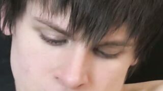 UNBELIEVABLE THROB Adrians Insatiable Black Beast  Sucking, Fucking, and Begging for More!