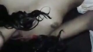 Indian Secretary Gives a Sloppy Blowjob