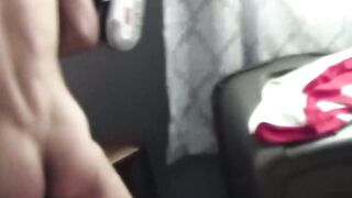 Doggy style fucking of a stud till he cums hard