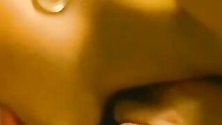 Irresistible vintage dyke making lover cum with toys