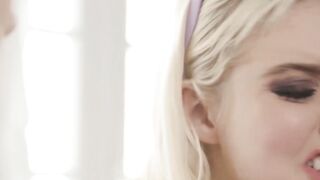 Teen Chloe Cherry scissoring MILF lesbian attorney