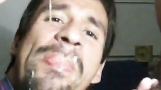 Sub Deepthroats Dom's Huge Cock