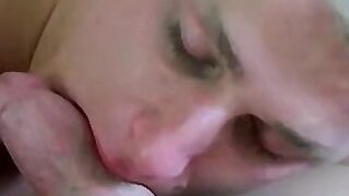 Lusty gay sailor licks a cock and receives anal railing