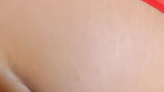 Young teen slut sucks old cock and rides it in POV