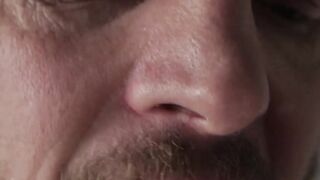 Busty Euro blonde tastes cum after hard anal fucking