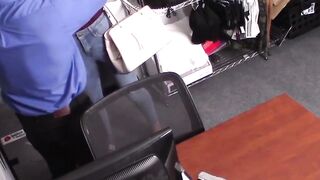 Shoplifting teen Scarlett Fall drilled for facial punishment