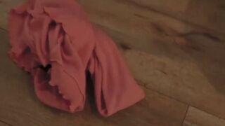 Layla Love hammered by stepbro and sprayed with his hot cum