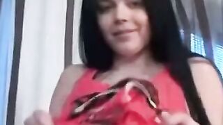 Big tits semen demon slurps cum after intense pounding