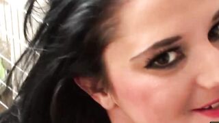 Submissive Nicola swallows loads of cum from Pascal White
