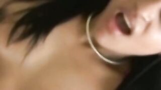 Pierced nipples Kimberly Kendall creampied after hot fucking