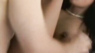 Pierced nipples Kimberly Kendall creampied after hot fucking