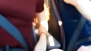Sloppy Blowjob on the Highway