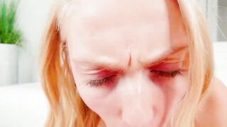 Blonde Bombshell Braylin Bailey UNLEASHES Her Fierce Blowjob Beast on Apollo Banks GIANT Cock!