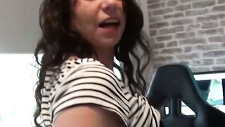 UK hottie Chantelle Coleman fucked missionary style after BJ