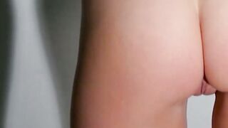 Big tits blonde MILF exposing hot body