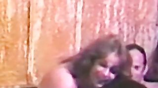 Promiscuous babe blows and rides cock in pool threeway