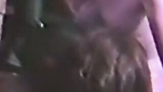 Promiscuous babe blows and rides cock in pool threeway