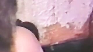 Promiscuous babe blows and rides cock in pool threeway
