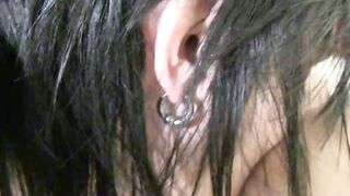 Horny Charlotte Sartre and Nikki Hearts fucking with strapon