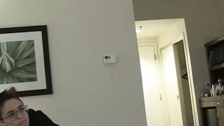 Horny Charlotte Sartre and Nikki Hearts fucking with strapon